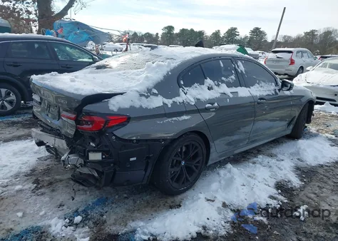 2022 BMW 530 I xDrive из США, поврежденный, VIN WBA13BJ07NCJ40720